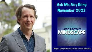 Mindscape Ask Me Anything Sean Carroll  November 2023 [upl. by Romona]