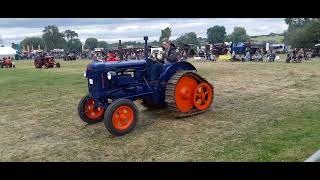 fordson major e27n half track roadless conversion rempstone steam rally 2024 [upl. by Sieber912]