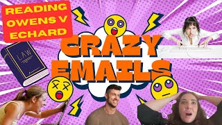 SHOCKING Reading UNBELIEVABLE Emails in the Owens vs Clayton Echard Paternity Scandal  Part 2 [upl. by Nnaeirelav]