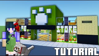 Minecraft Tutorial How To Make A Pet Store quot2022 City Tutorialquot [upl. by Gitlow]