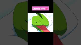 Ashs Grovyle fall in love with Meganium💕💕  pokemon shorts ash may [upl. by Aluino958]