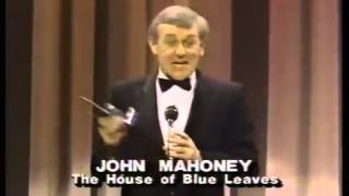 John Mahoney wins 1986 Tony Award for Best Featured Actor in a Play [upl. by Thurmond]