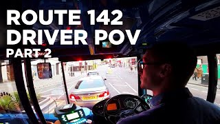 Drivers View — Route 142 Piccadilly to East Didsbury — Enviro 400 [upl. by Quintie]