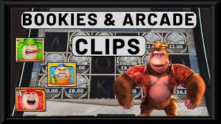 Unseen Bookies amp Arcade Footage  Big Wins amp Features On Loads Of Slots [upl. by Asserrac]