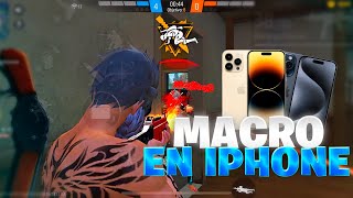 MACRO PARA IPHONE X 11 12 13 14 amp 15  COMO ACTIVAR MACRO EN IPHONE CORRECTAMENTE  FREE FIRE [upl. by Azial]