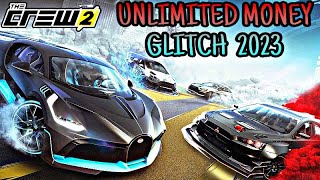 THE CREW 2 INSANE MONEY GLITCH VERY EASY 2023 [upl. by Eelan]