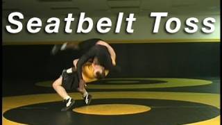 Single Leg Seatbelt Toss Cary Kolat Wrestling Moves [upl. by Eneloc]