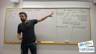 Matematik 2 LÖSA EXPONENTIALEKVATIONER Ingen härledning av regler utan bara metoden [upl. by Eeraj]