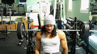 BENCH PRESSING 315LBS LIKE A NFL PLAYER CHEST amp ABS WORKOUT [upl. by Denver]