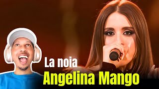 REACTION to Angelina Mango  La noia LIVE ZuluModo Reacts [upl. by Pomcroy]