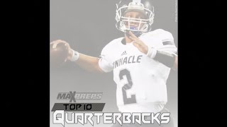 Top 10 High School Quarterbacks 201819 [upl. by Ainadi]