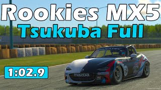 iRacing Global MX5 Cup Rookies  Tsukuba Circuit Track Guide  1029  2023 Season 4 [upl. by Johannes]