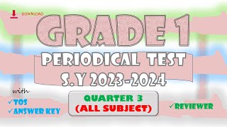 THIRD QUARTERLY EXAM  PERIODICAL TEST  its me Carmyy [upl. by Rosel]