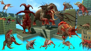 DESTROY ALL ZOOCHOSIS MUTATED ANIMALS in FLOOD CITY Garrys Mod [upl. by Teyugn]