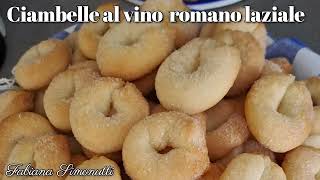 Ciambelle al vino romano laziale ​🥟​🥠 [upl. by Acinom778]