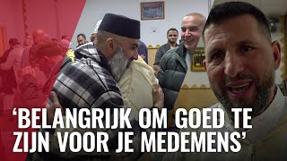 Moslims vieren einde vastenmaand met Eid alFitr [upl. by Ydasahc]