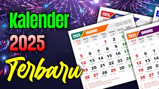 Kalender 2025 Terbaru [upl. by Sivat637]