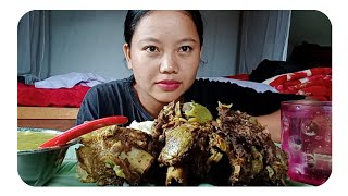 beef bone mukbang kachnga Kan bolchop ahe [upl. by Prussian]