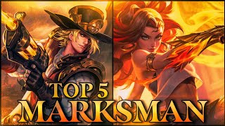 Top 5 Best Marksmen In The Current Meta  Honor of Kings  HoK [upl. by Wolgast140]