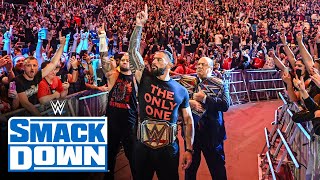 The WWE Universe in Londons best chants SmackDown Highlights June 30 2023 [upl. by Nairoc815]