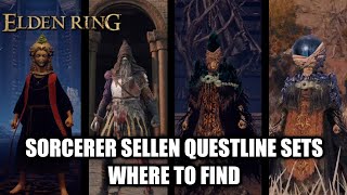 Elden Ring  Witch Glintstone Crown  Eccentric Azur Lusat Armor Sets  Sorcerer Sellen Questline [upl. by Desai]