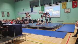 Boys Gymnastics Display  Coopers Coborn Sports Presentation Evening 2018 [upl. by Nohs]