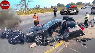 85 SHOCKING And Devastating Car Crashes of Idiots In Cars Got Instant Karma Thatll Freak You Out [upl. by Eirrotal]