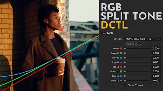 Replicate Film Characteristics with RGB Split Tone DCTL in DaVinci Resolve [upl. by Herzberg908]