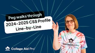 How to complete the 20242025 CSS Profile a linebyline guide [upl. by Loren]