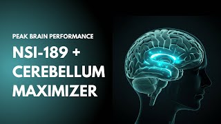 NSI189  Cerebellum Maximizer Ultimate Morphic Field  Peak Brain Performance [upl. by Sivram982]