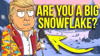 Snowflakes Snowflakes Trump Christmas Song [upl. by Karr]