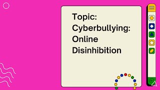 Cyberbullying Online Disinhibition [upl. by Enelhtac663]