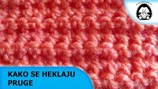 Kako se heklaju pruge  PletenjeNet  Pletenje Heklanje [upl. by Nordine]