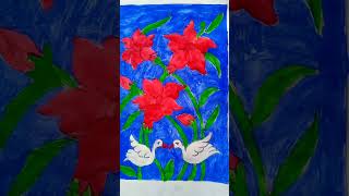 Kaner ka phool alekhanart painting [upl. by Teece165]