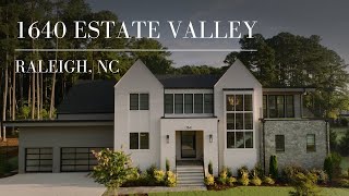 1640 Estate Valley  Raleigh NC  Luxury Custom Home Virtual Tour [upl. by Baumann342]