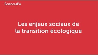 La conversion écologique des Français  Enjeux sociaux contradictions et clivages [upl. by Culbert]