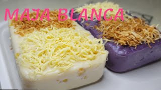 MAJA BLANCA RECIPE [upl. by Ecinna774]