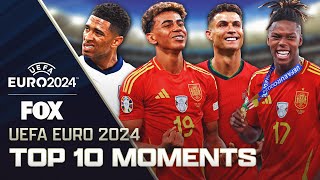 UEFA Euro 2024 Top 10 Moments of the Tournament [upl. by Patience]