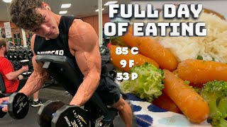 Lean Bulk FULL DAY of EATING for Natties 🍽 [upl. by Annalla]