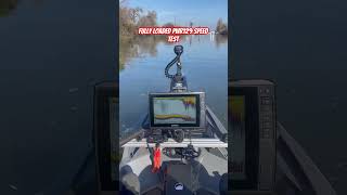 Speed Test🤘 Fully loaded Bonafide PWR129 bassfishing kayakfishing fishing dakotalithium pwr129 [upl. by Peisch]