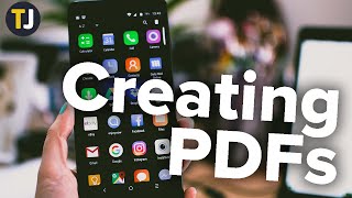 How to Create a PDF File from an Android Device [upl. by Arym]