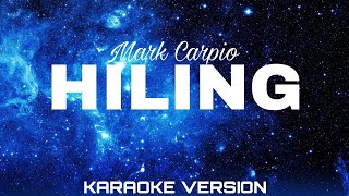 Hiling Karaoke Version  Mark Carpio [upl. by Verile800]