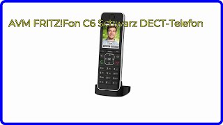 BEWERTUNG 2024 AVM FRITZFon C6 Schwarz DECTTelefon WESENTLICHE Einzelheiten [upl. by Artek]