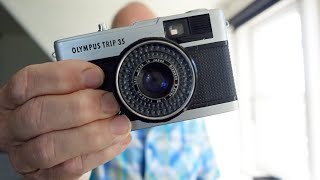 Vintage camera review  Olympus Trip 35  a compact very hyped camera but is it worth your money [upl. by Roby]