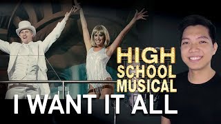 I Want It All Ryan Part Only  Karaoke  High School Musical 3 [upl. by Utir556]