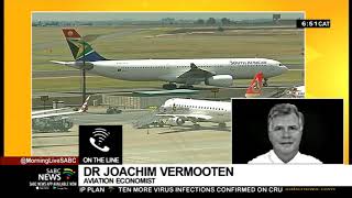 Aviation economist Dr Joachim Vermooten on SAA [upl. by Kilar]