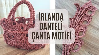 İrlanda Danteli Yaprak Motif [upl. by Kifar]