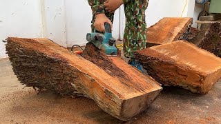 Unique Projects to Revive Damaged Tree Stumps Creating Best Woodworking Products  Woodworking skill [upl. by Rosella]