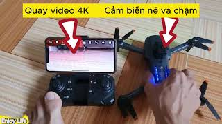 Flycam P14 Pro giá 790k  anh Da Đen phây búc lừa anh em rồi [upl. by Tahpos]