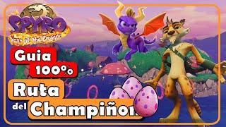 Guia 100 RUTA DEL CHAMPIÑON  Spyro 3 Year of the dragon [upl. by Bej42]